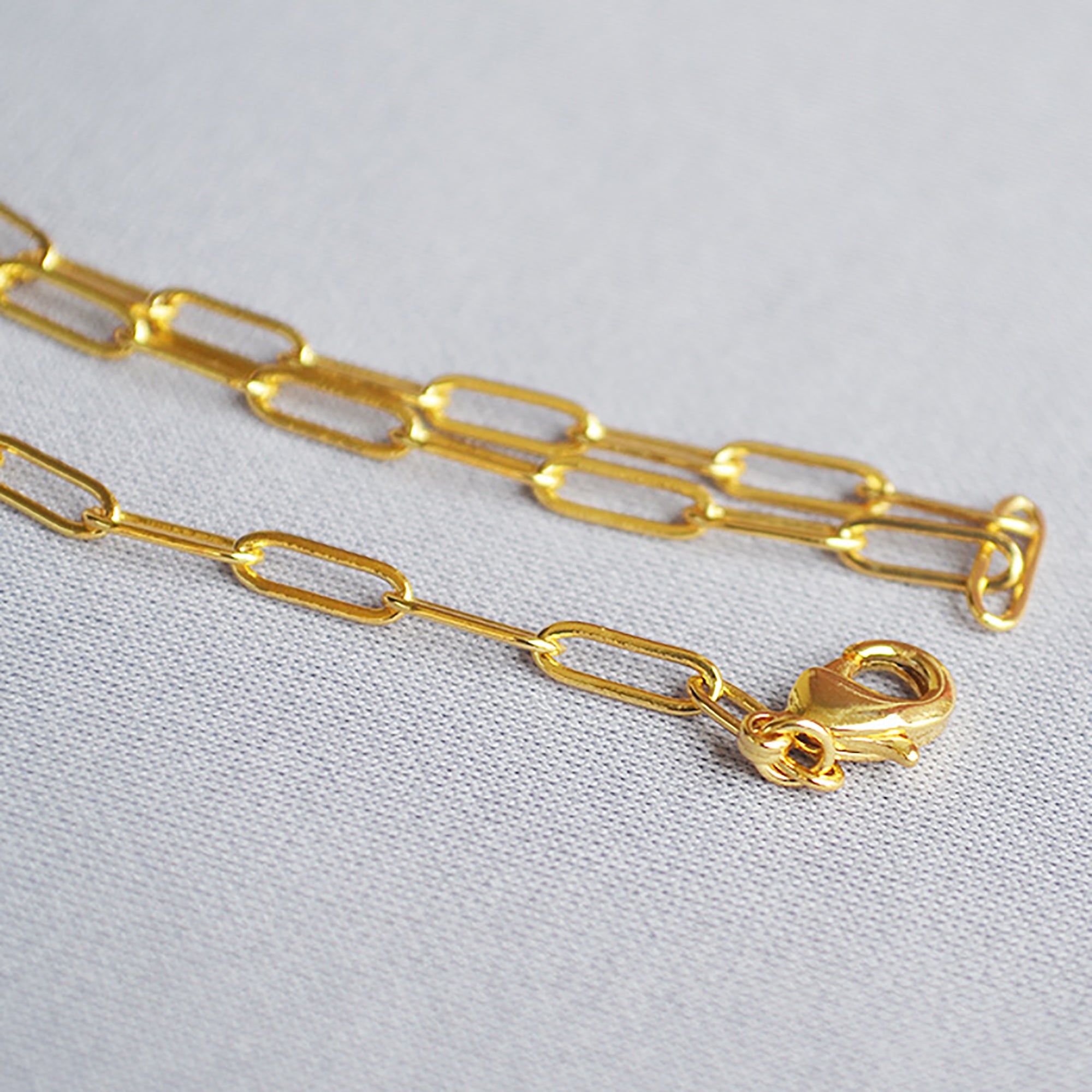 18K Gold Plated Metal Chain Necklace gift holiday season birthday valentine anniversary wedding Choker Collar