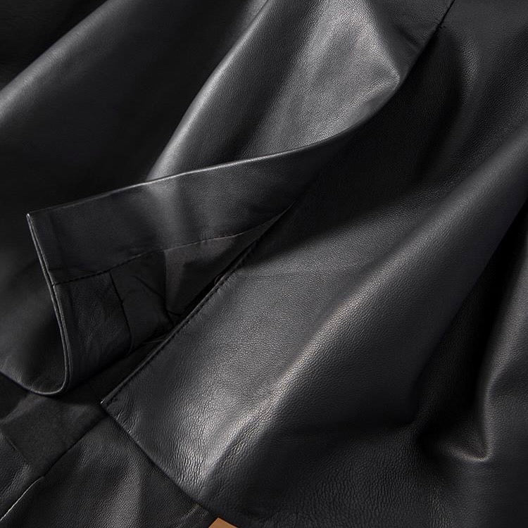 A/W Leather Vest Fashion Week