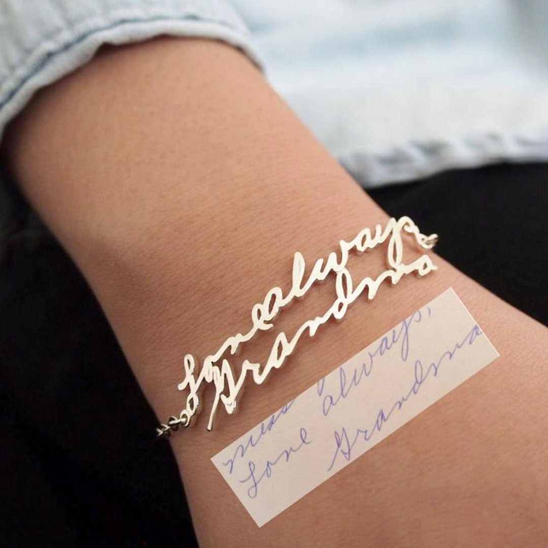 (Personalized) Handwriting Bracelet