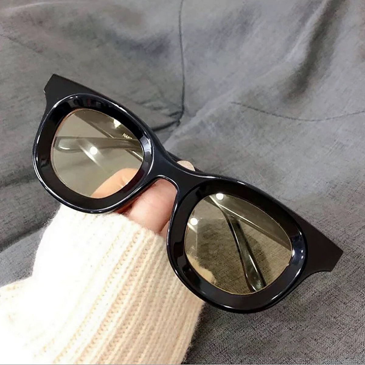 Unisex Oversized 56mm Sunglasses