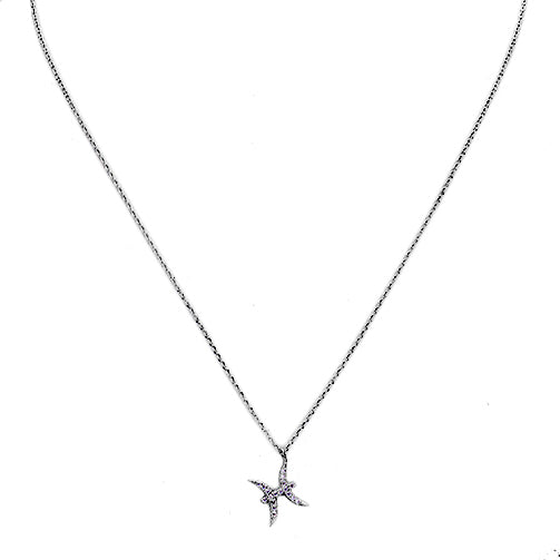 PISCES CZ Star Necklace