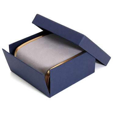 Grey Velvet Jewelry Box / Gift Box Vintage Gift Home Deco Decoration Design