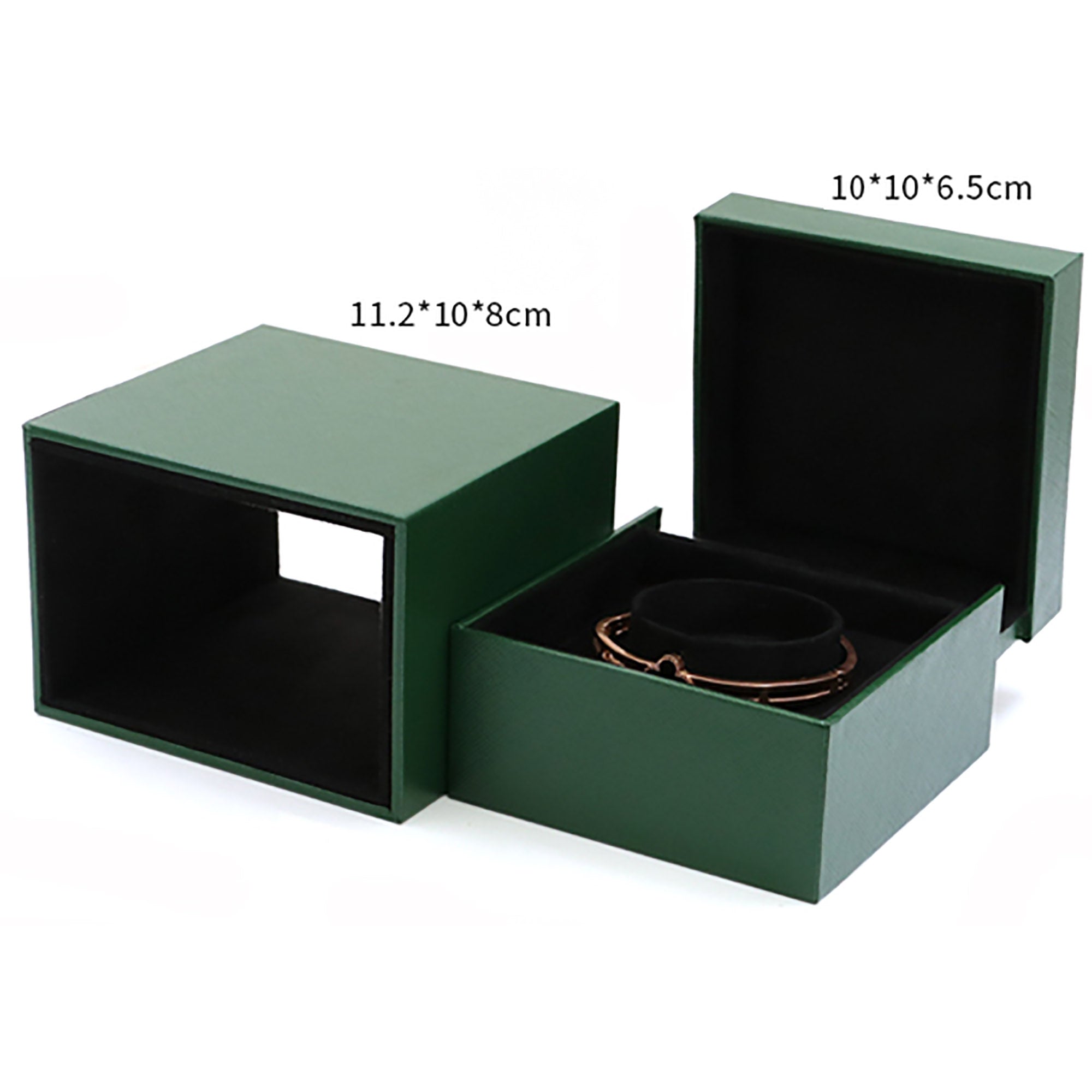 Green Jewelry Box / Gift Box Vintage Gift Home Deco Decoration Design
