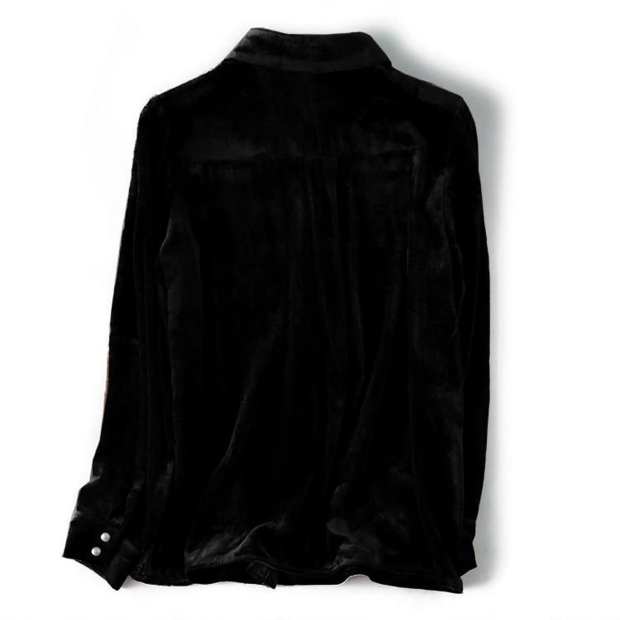 A/W Black Velvet Shirt