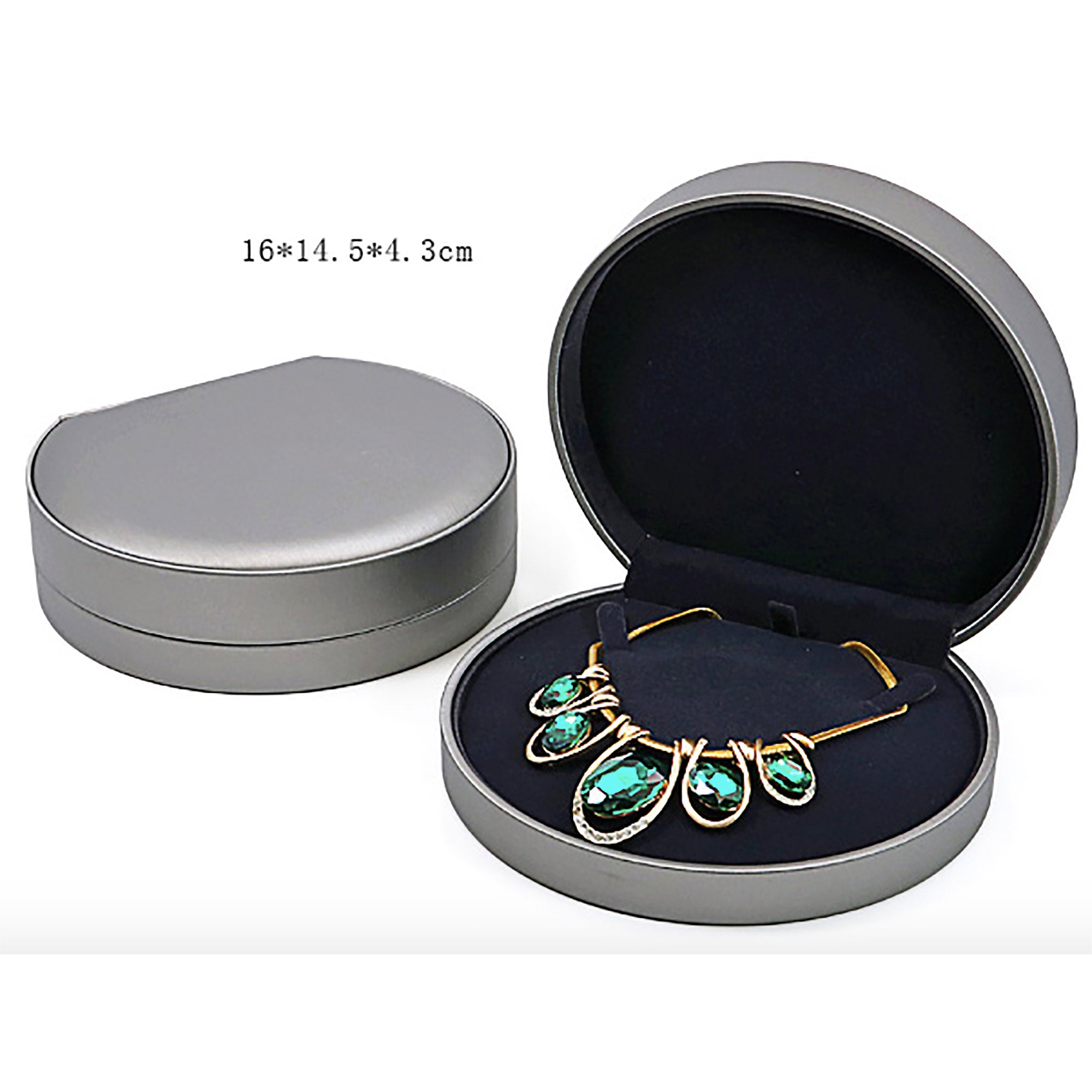 Semi Circle Jewelry Box / Gift Box Vintage Gift Home Deco Decoration Design