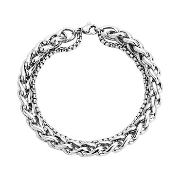 Stainless Steel 18+5cm Bracelet