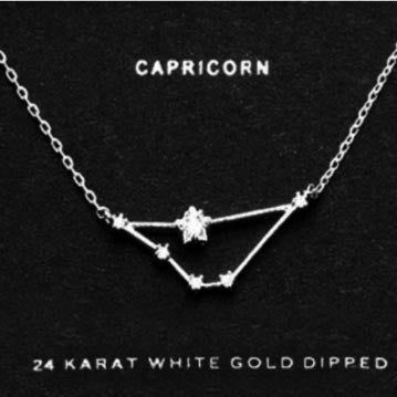 CAPRICORN CZ Star Necklace