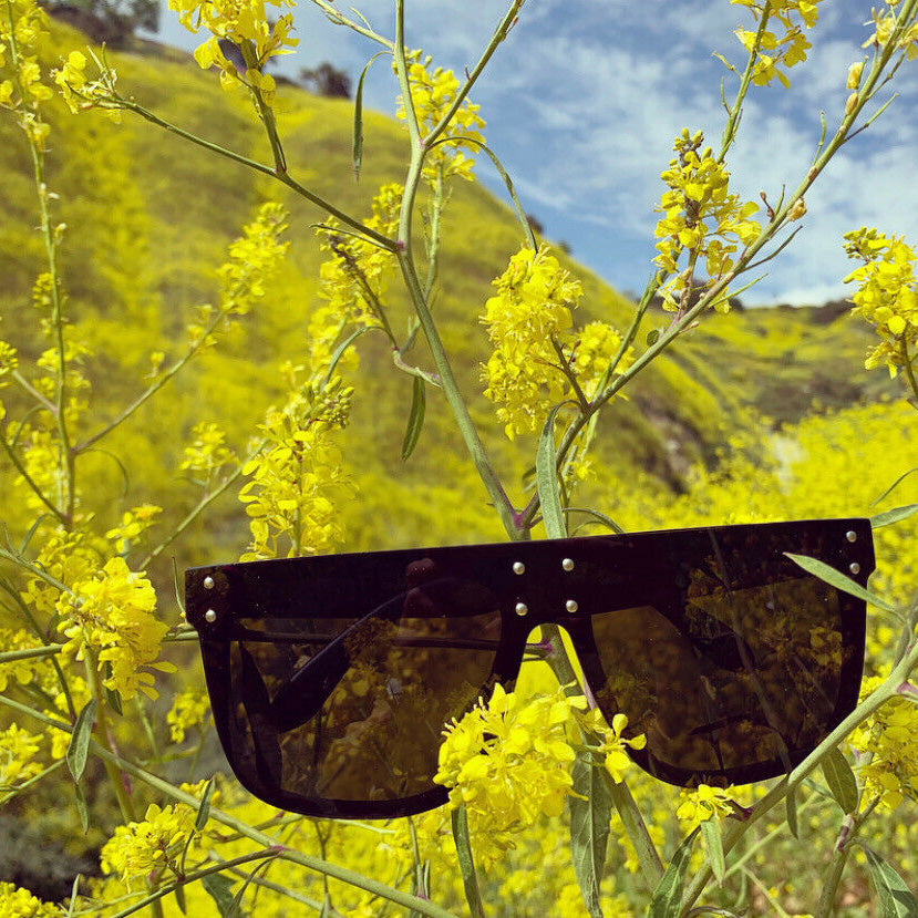 XXL Oversized - 60mm Sunglasses XXL OVERSIZED "over the hills " Women Aviator Flat Top