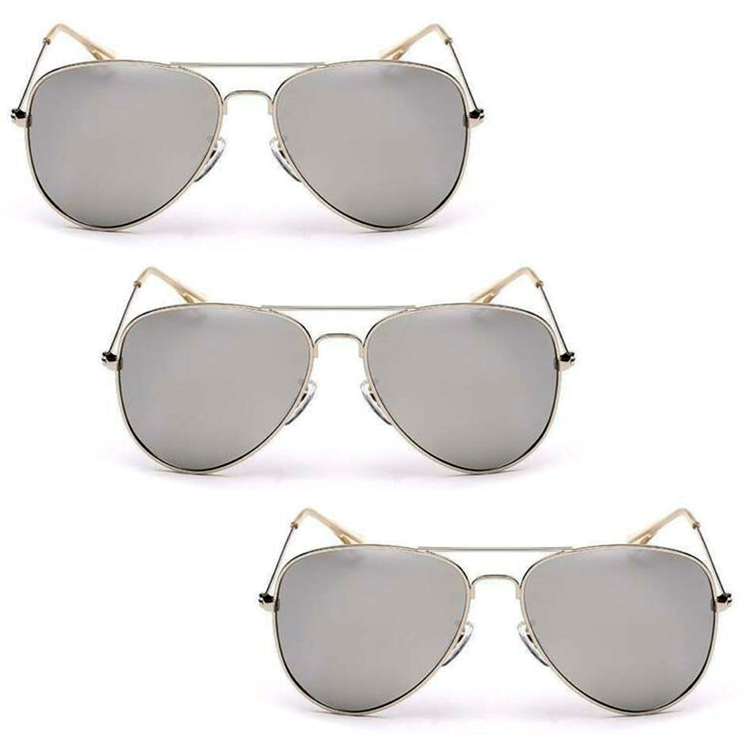 Oversized - 62mm Luxury Vintage Polarized Sunglasses Aviator Sun Glasses For Women Uni Sex Mirror